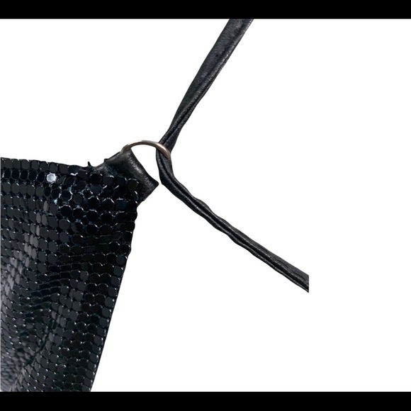 Black metallic crop top one Size - Picture 5 of 10